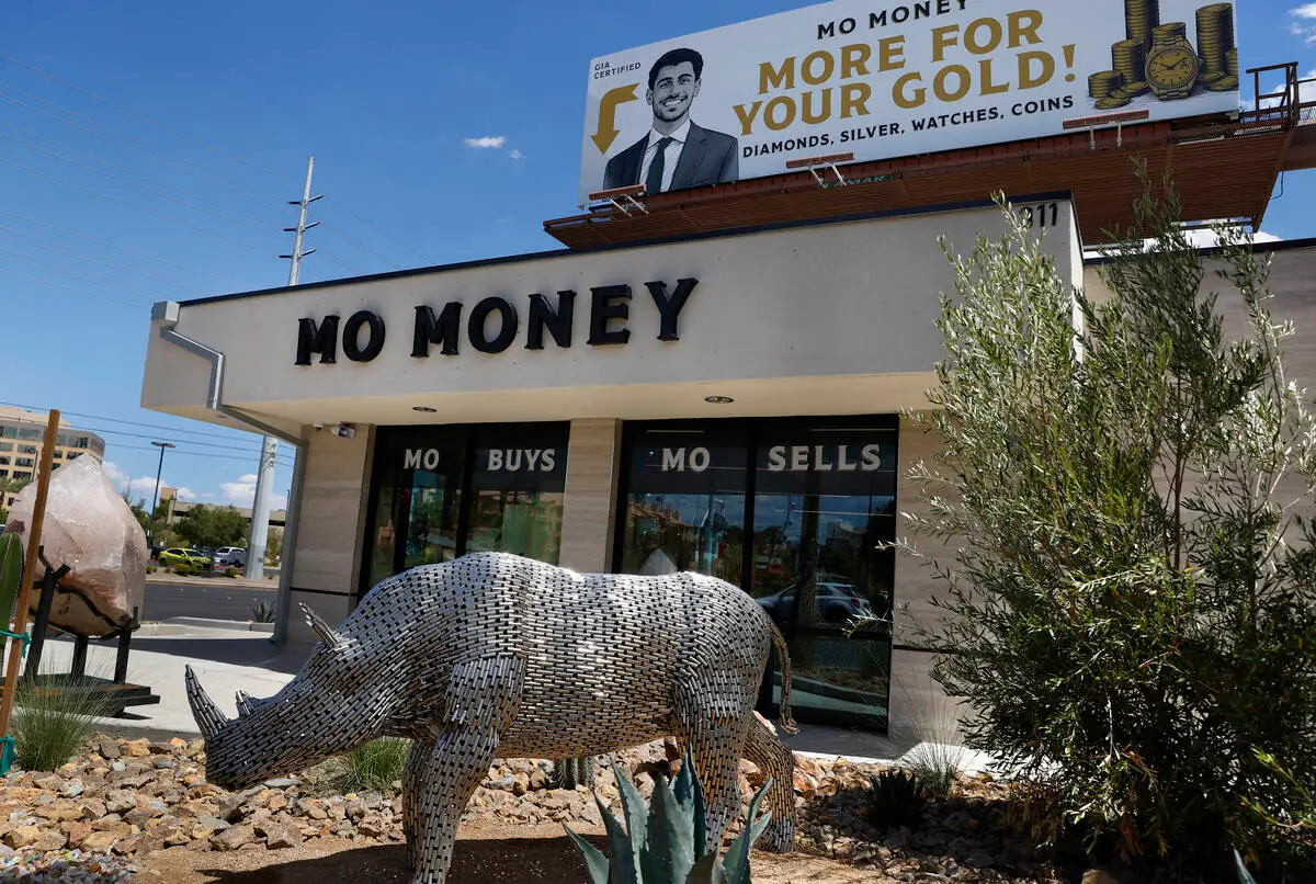 Gold, watches and giant sculptures replace former Vegas strip club at new store