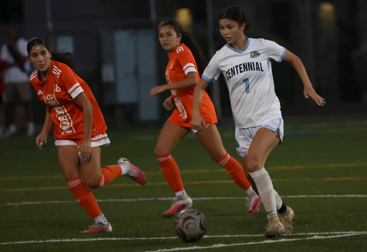 No. 4 Bishop Gorman beats No. 5 Centennial in 5A girls soccer — PHOTOS