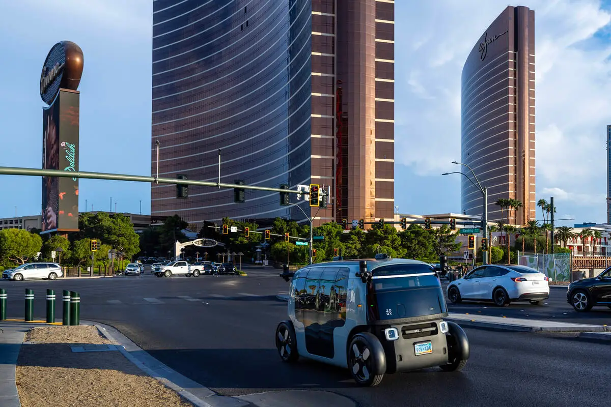 Zoox to begin paid robotaxi rides at Las Vegas’ Reid Airport this week