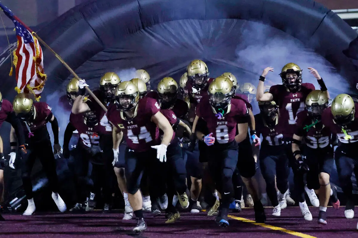 Prep football roundup: Faith Lutheran rallies for win over California school