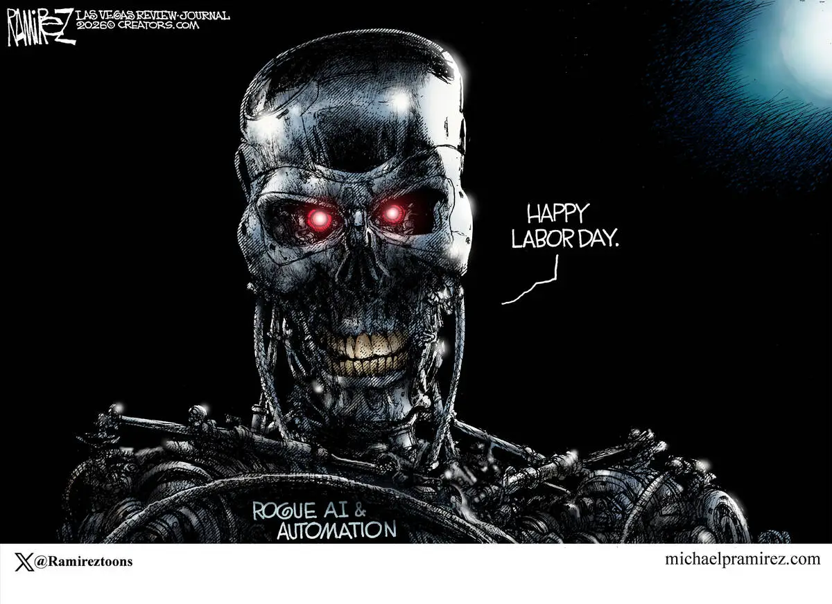 CARTOON: AI wishes you a happy Labor Day