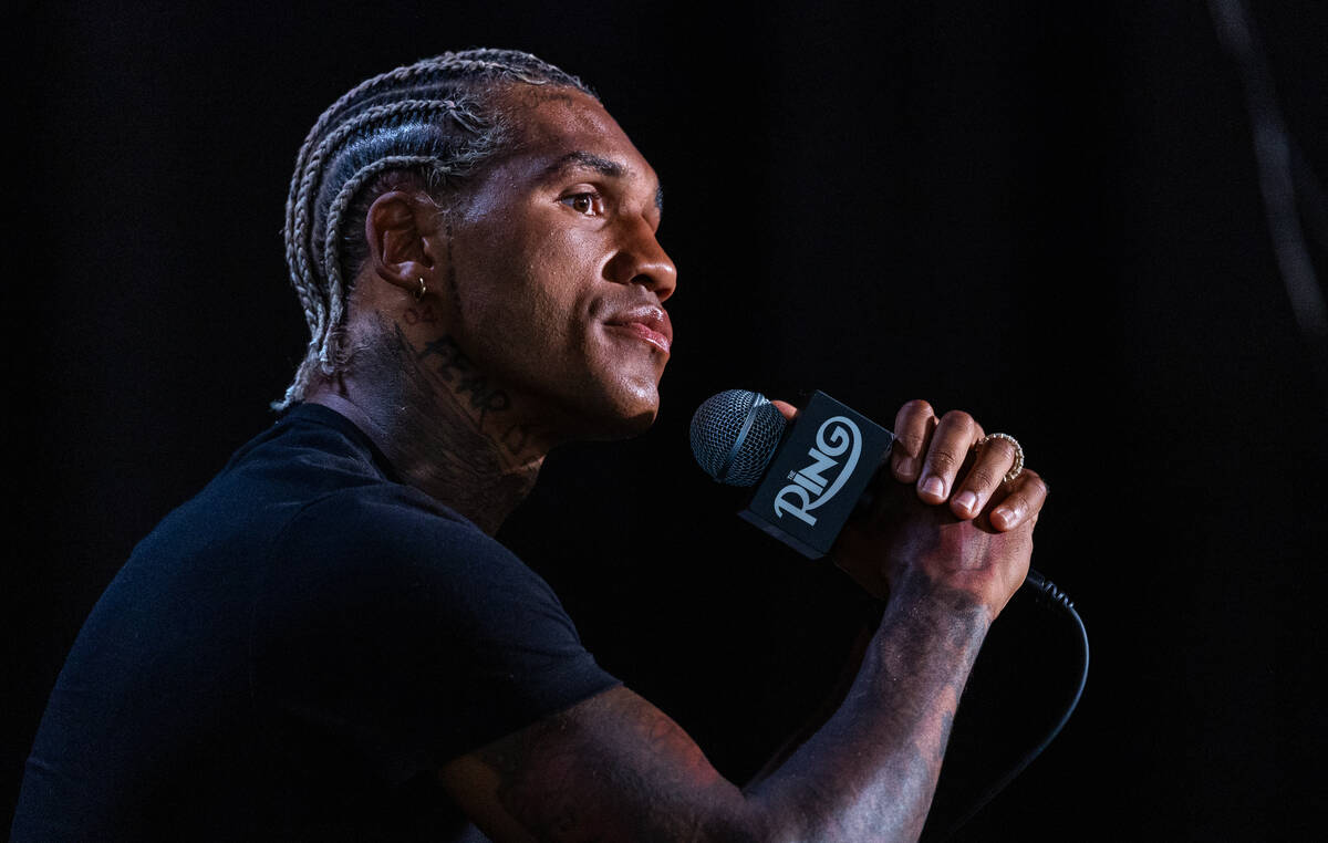 Conor Benn wants his moment in Las Vegas, like his father Nigel before him