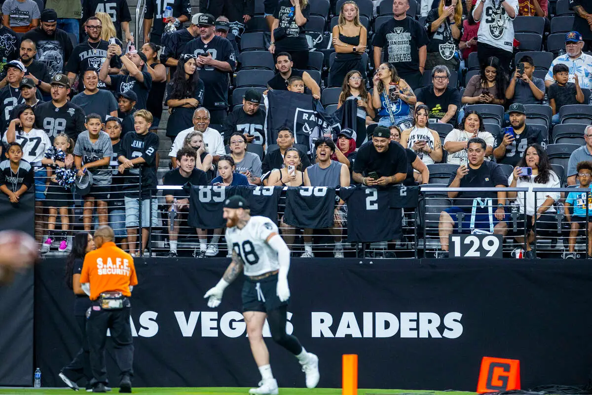 Raiders increase season ticket prices for 3rd time since 2020 relocation