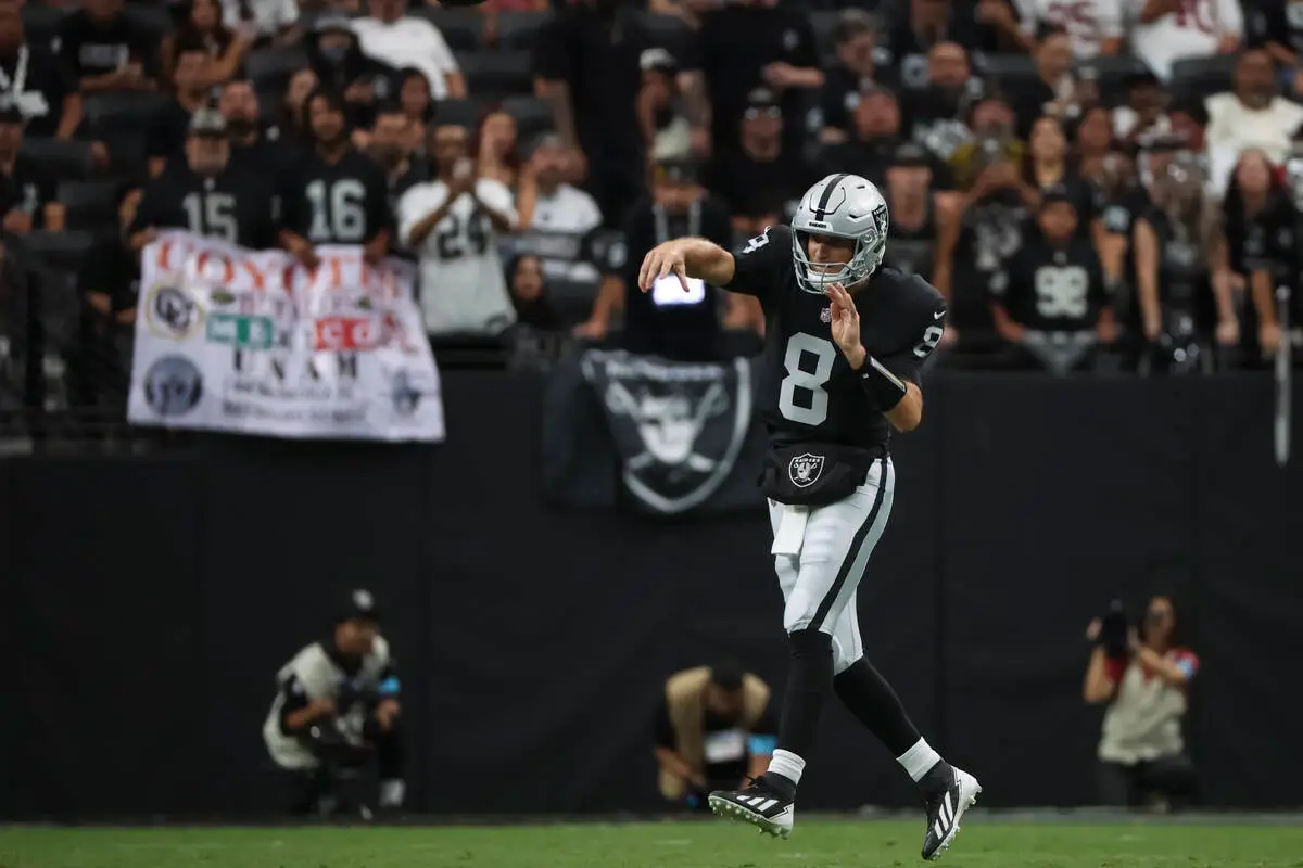 Kirk Cousins relishes the present as Raiders starter in his 15th season