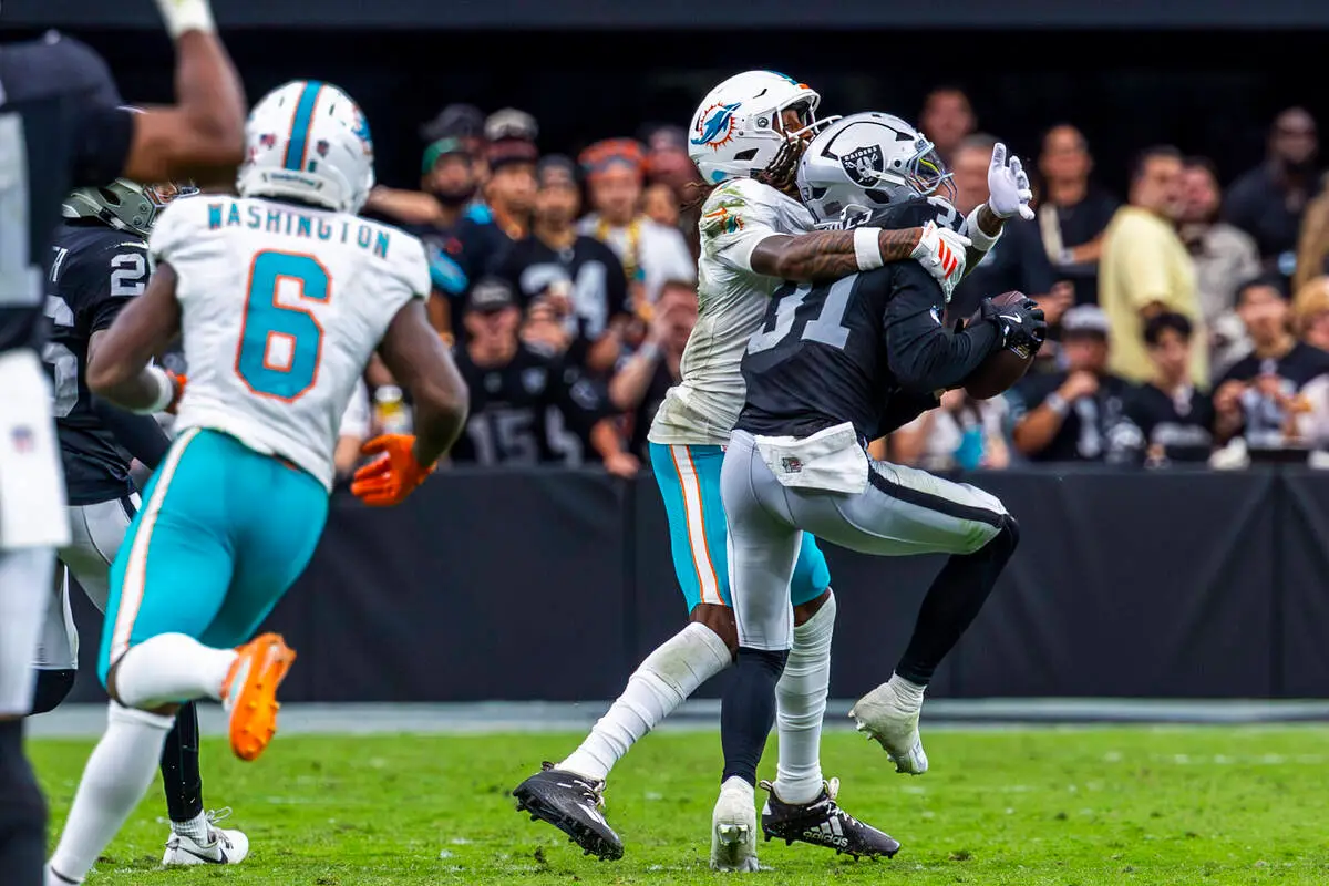 Raiders rookie safety makes splash in NFL debut