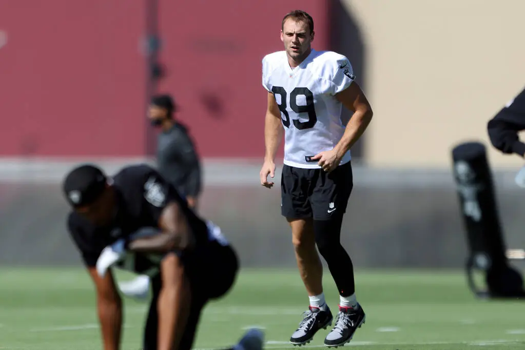 Raiders’ Brock Bowers doubtful vs. Chargers but could be game-time decision
