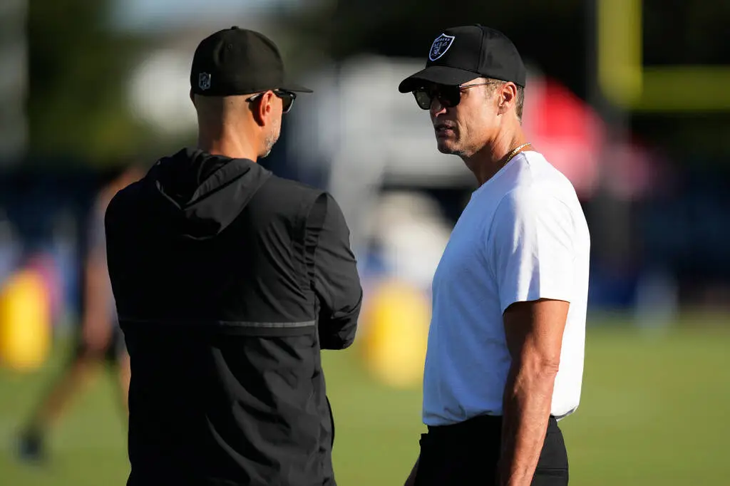 Raiders part-owner swears on live TV in reaction to Jayden Daniels’ injury