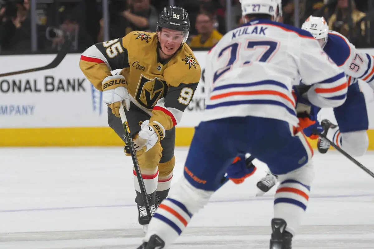 Olofsson ‘happy to be back’ with Golden Knights