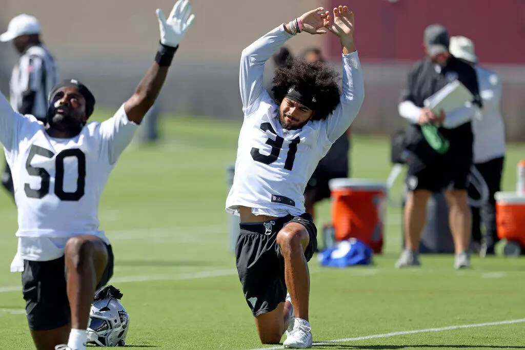 Raiders rookie returns from absence with new goal to chase
