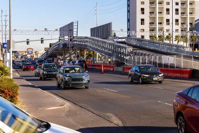 F1 Las Vegas Grand Prix prep work adds another stretch of Strip, as Flamingo bridge build looms