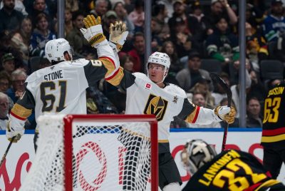 Golden Knights leading goal scorer leaves Seattle game with injury