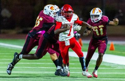 Valley rides defense to playoff-clinching win over Del Sol — PHOTOS