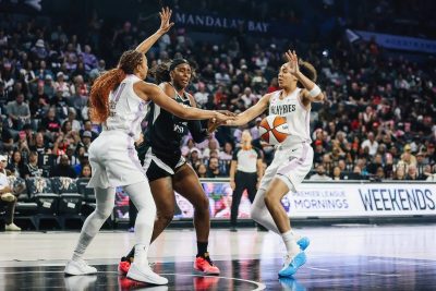 Aces’ long scoring droughts prove too much to overcome against Valkyries