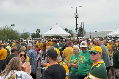 NDSU Bison fans migrate to Las Vegas for school’s first-ever game vs. UNLV