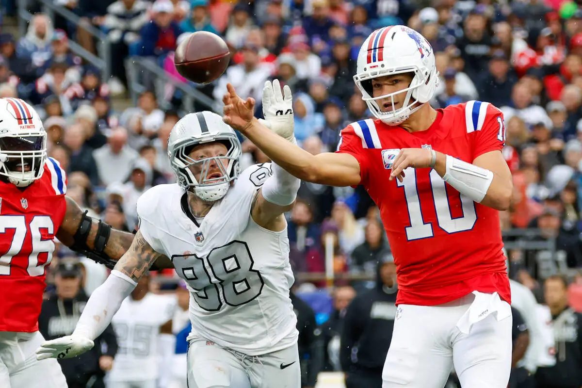 ‘We weren’t ready to go’: Raiders were missing swagger in loss to New England