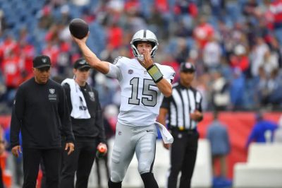 Fernando Mendoza makes NFL debut as Raiders routed by Patriots