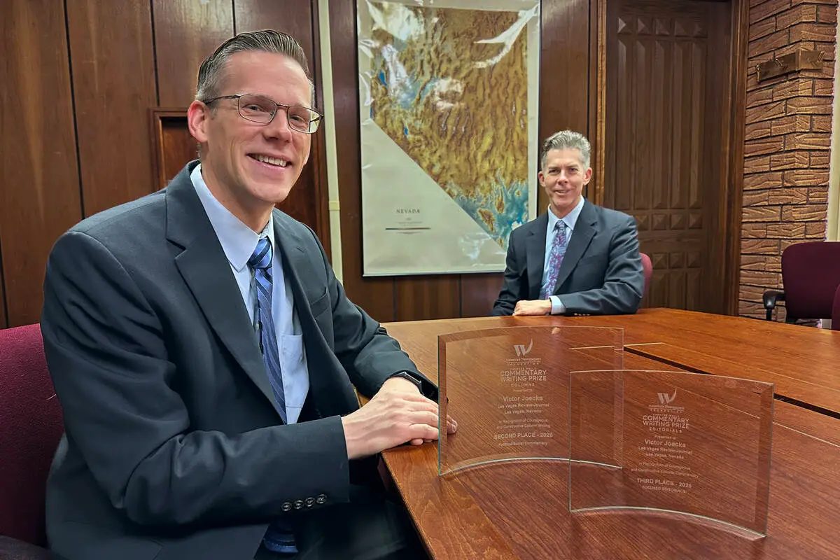 Foundation honors RJ columnist with two national awards for opinion writing