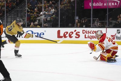 Mark Stone hat trick powers Golden Knights to win over Flames