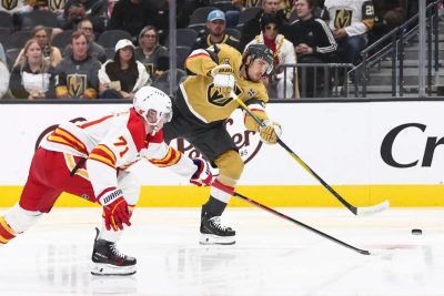 Golden Knights flip the script, use fast start to douse Flames