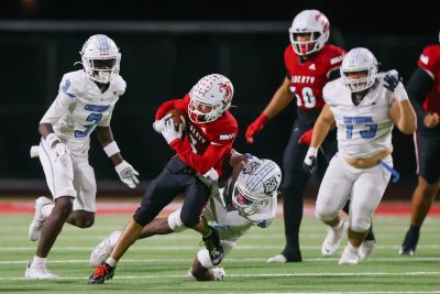 Centennial triumphs over Liberty in overtime, advances to Division I title game