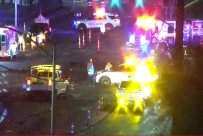 1 dead, 1 injured after 2-vehicle crash in North Las Vegas