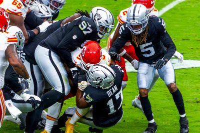 Raiders officially without key defensive starter against Buffalo Bills