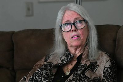 Her stepfather was found dead in a barrel at Lake Mead. She’s elated.