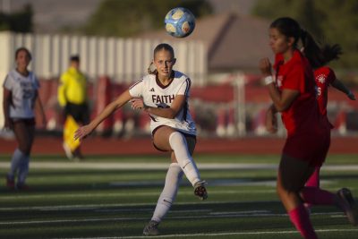 No. 1 Faith Lutheran, No. 3 Arbor View play to draw in 5A girls soccer — PHOTOS