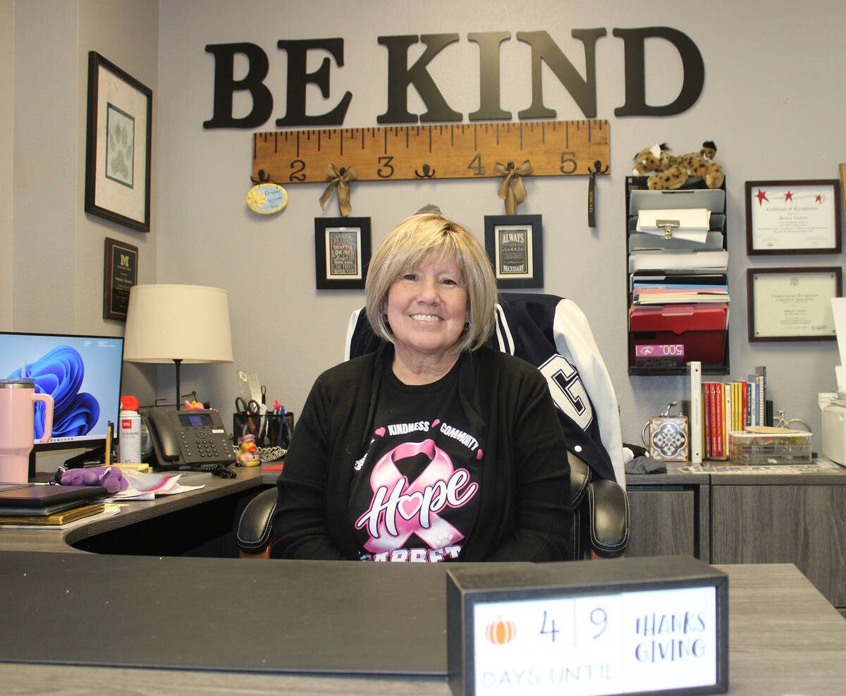 Boulder City principal urges mammograms after breast cancer diagnosis