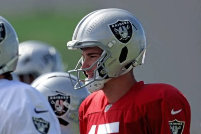 How Fernando Mendoza amazes in attacking the Raiders scout team QB role
