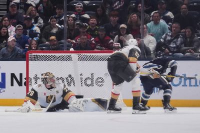 Golden Knights lose in OT to Blue Jackets, go winless on road trip