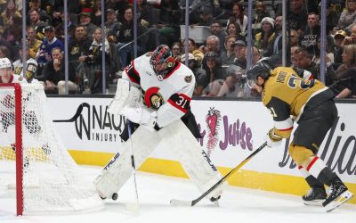 Hill, Knights stifle Senators to end 3-game losing streak
