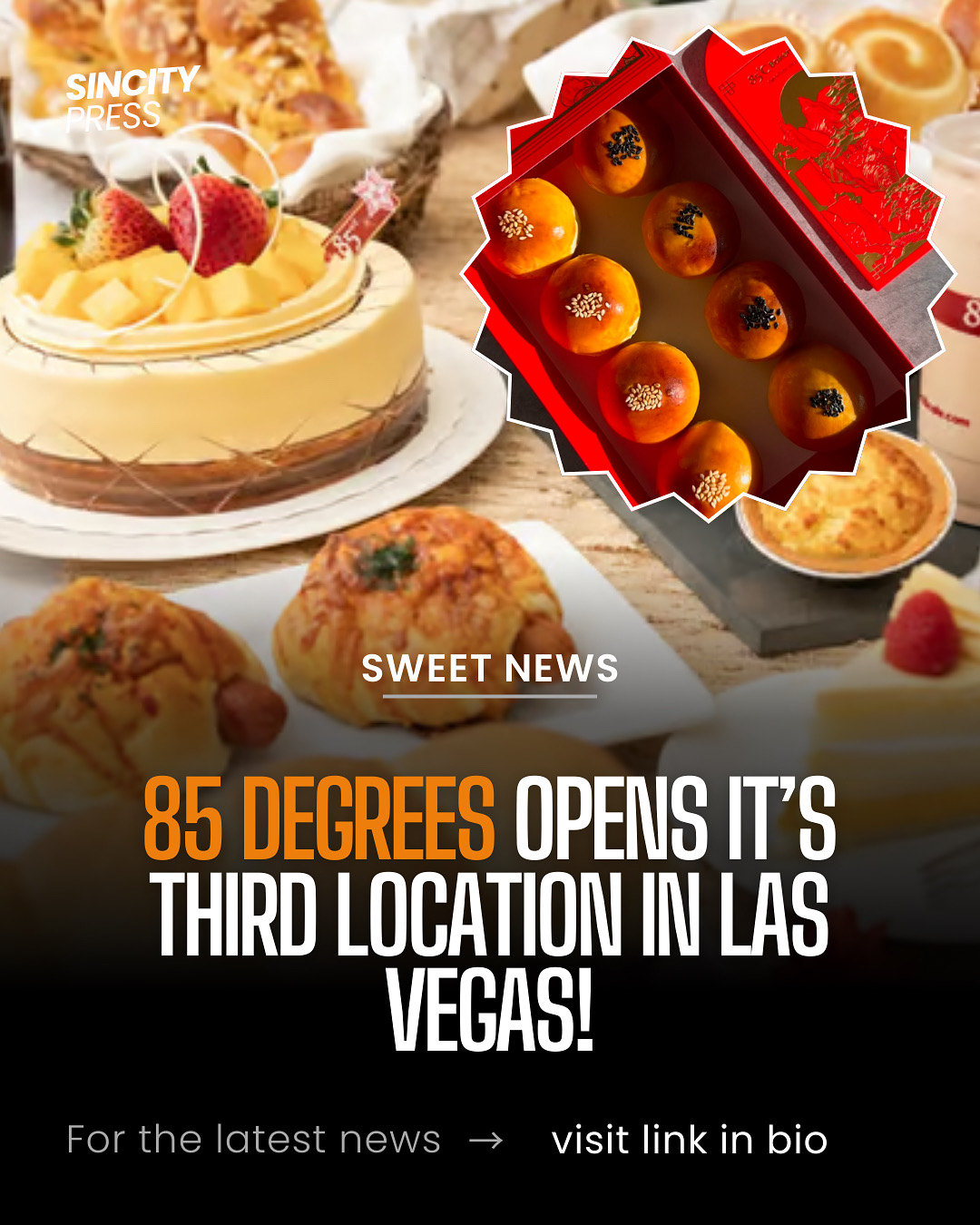 85°C Bakery Café Opens New Location in Southwest Las Vegas